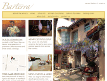 Tablet Screenshot of barterrawines.com